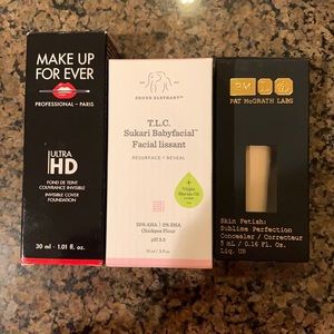 Unopened Sephora concealer and mask